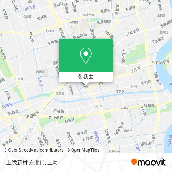 上陇新村-东北门地图