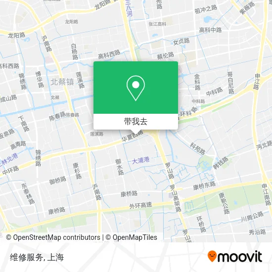 维修服务地图