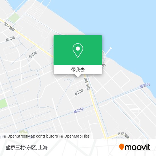 盛桥三村-东区地图