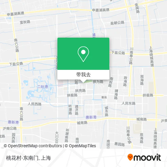 桃花村-东南门地图