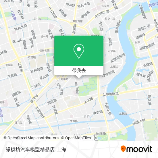 缘模坊汽车模型精品店地图
