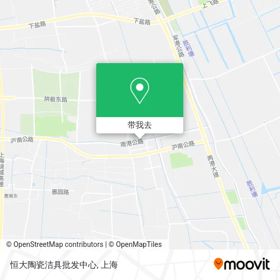 恒大陶瓷洁具批发中心地图