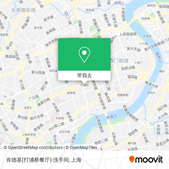 肯德基(打浦桥餐厅)-洗手间地图