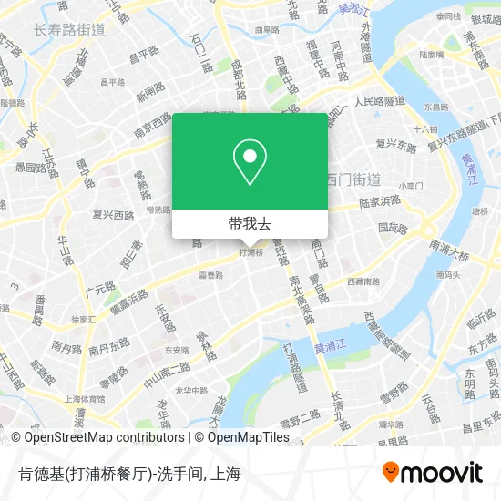 肯德基(打浦桥餐厅)-洗手间地图