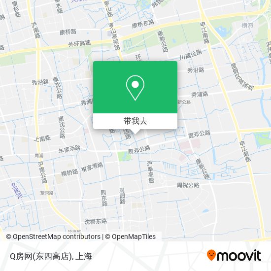 Q房网(东四高店)地图
