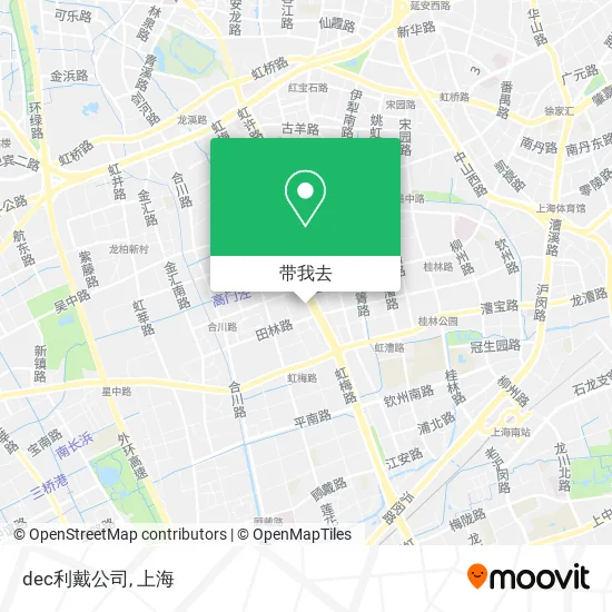 dec利戴公司地图