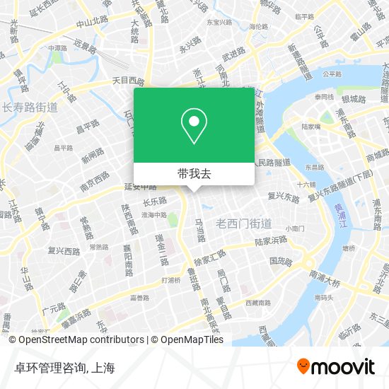 卓环管理咨询地图