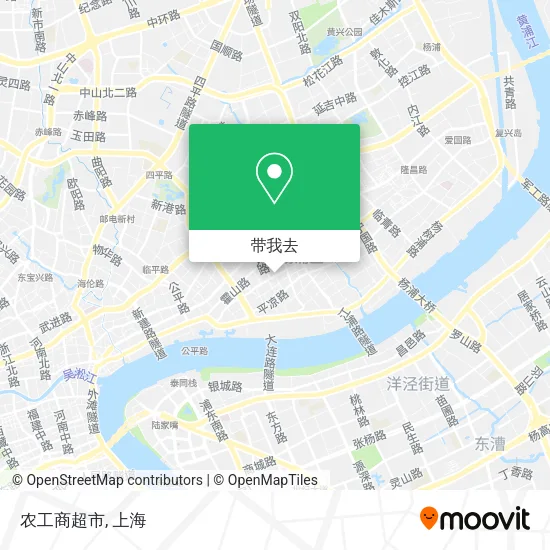 农工商超市地图