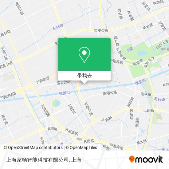 上海家畅智能科技有限公司地图