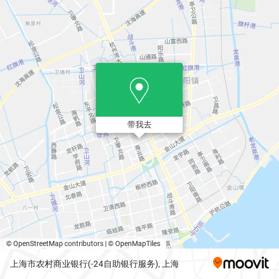 上海市农村商业银行(-24自助银行服务)地图