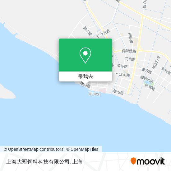 上海大冠饲料科技有限公司地图