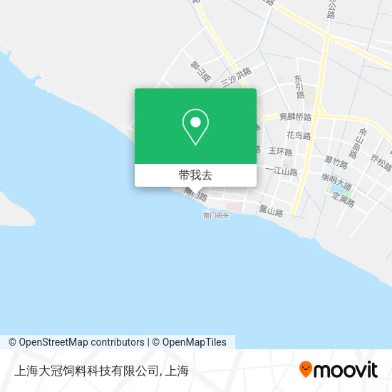 上海大冠饲料科技有限公司地图