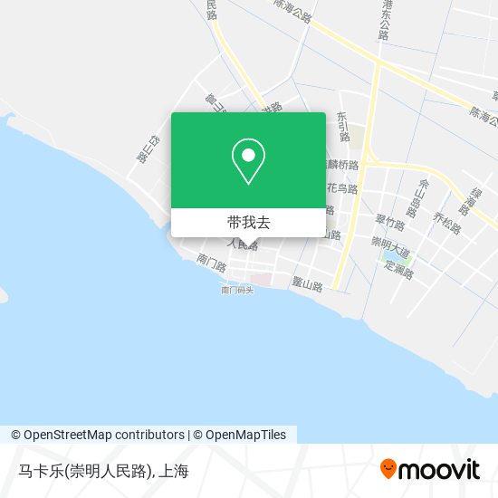 马卡乐(崇明人民路)地图