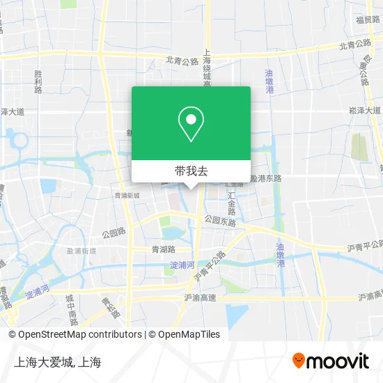 上海大爱城地图