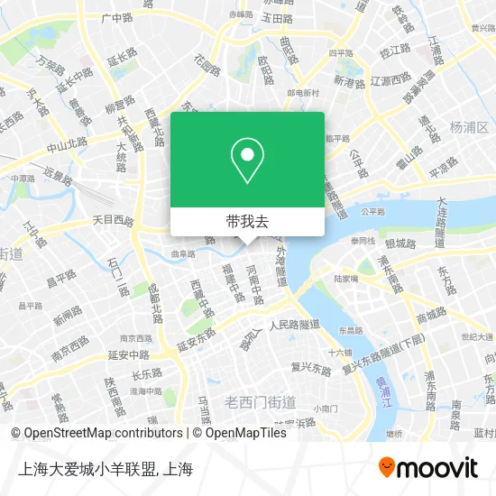 上海大爱城小羊联盟地图