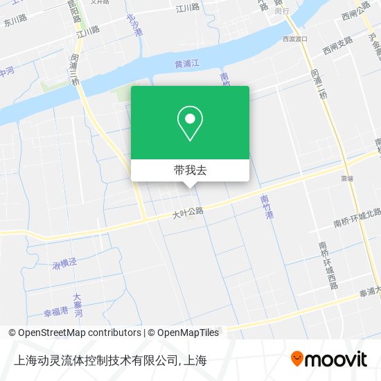 上海动灵流体控制技术有限公司地图
