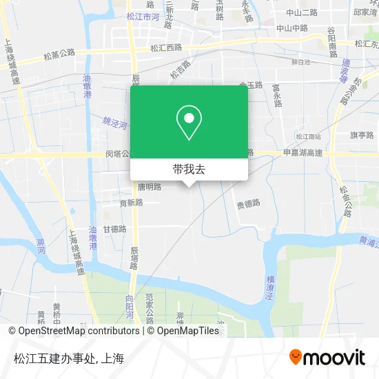 松江五建办事处地图