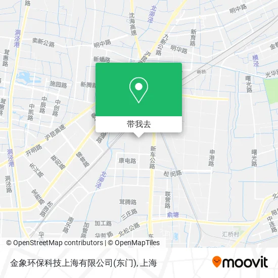 金象环保科技上海有限公司(东门)地图