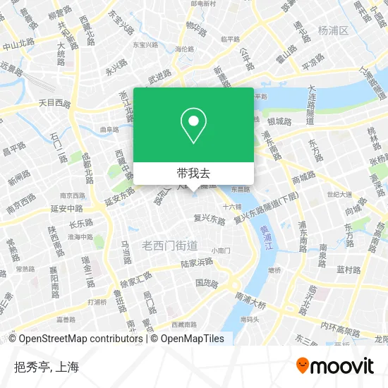 挹秀亭地图