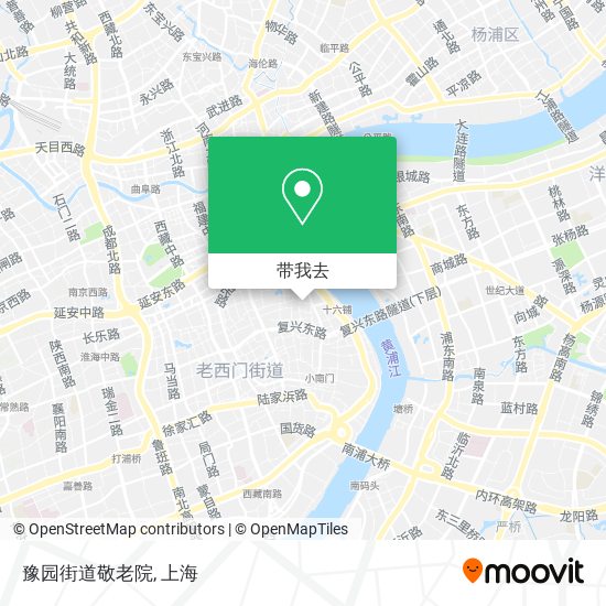 豫园街道敬老院地图
