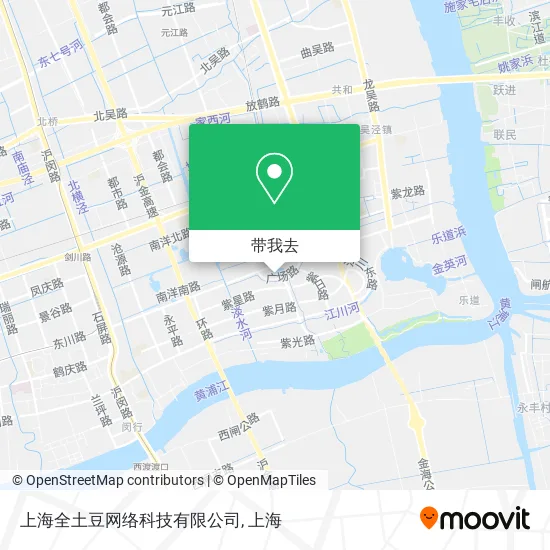 上海全土豆网络科技有限公司地图