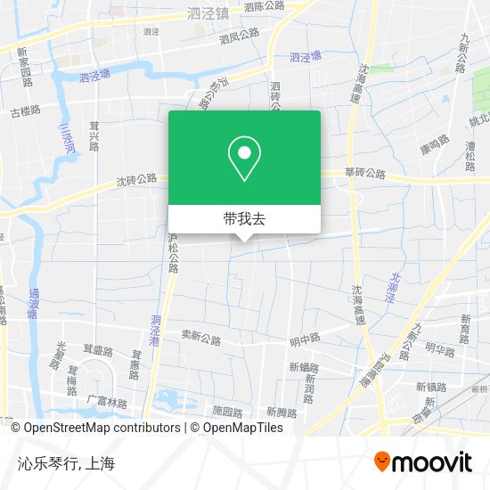 沁乐琴行地图