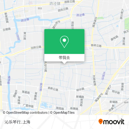 沁乐琴行地图