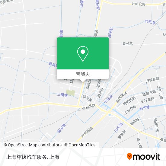 上海尊辕汽车服务地图