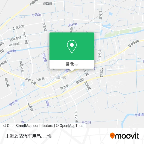 上海欣晴汽车用品地图