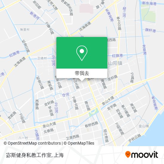 宓斯健身私教工作室地图