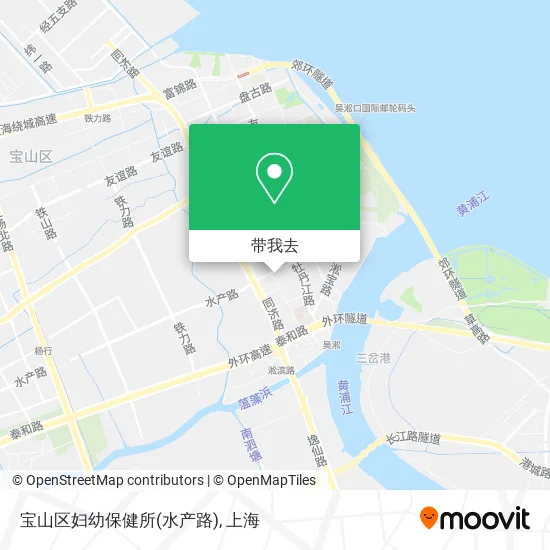 宝山区妇幼保健所(水产路)地图