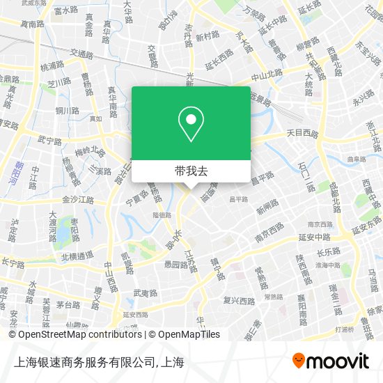 上海银速商务服务有限公司地图