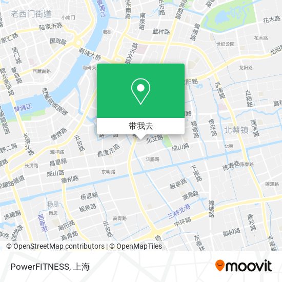 PowerFITNESS地图