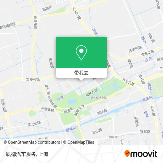 凯德汽车服务地图