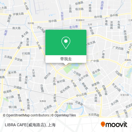 LIBRA CAFE(威海路店)地图