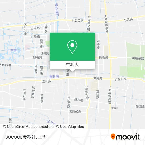 SOCOOL发型社地图