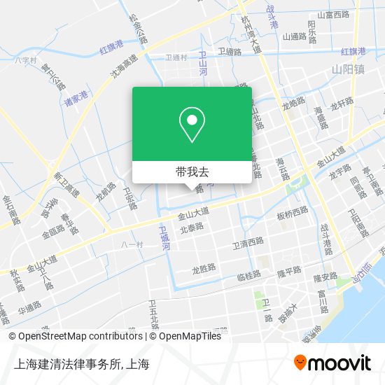 上海建清法律事务所地图