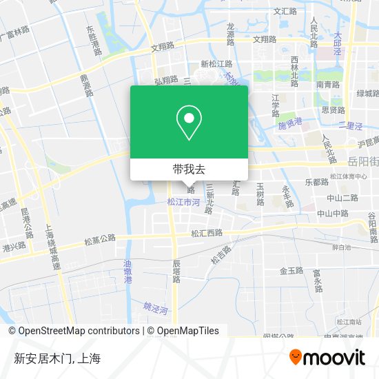 新安居木门地图