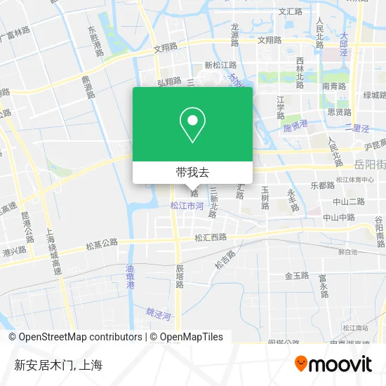 新安居木门地图