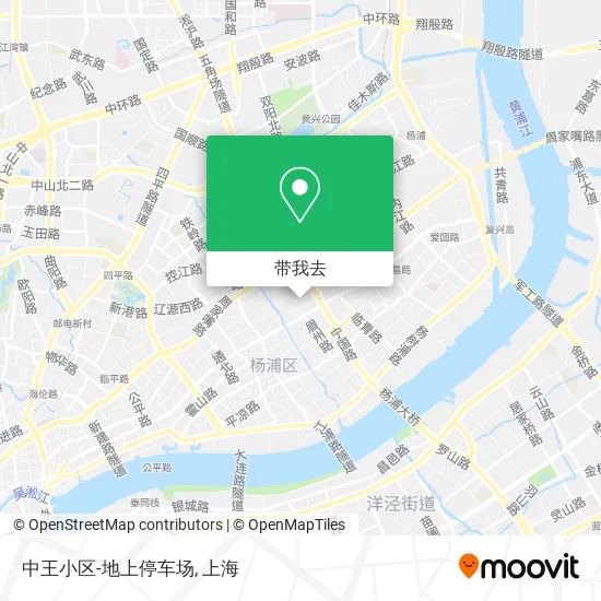 中王小区-地上停车场地图