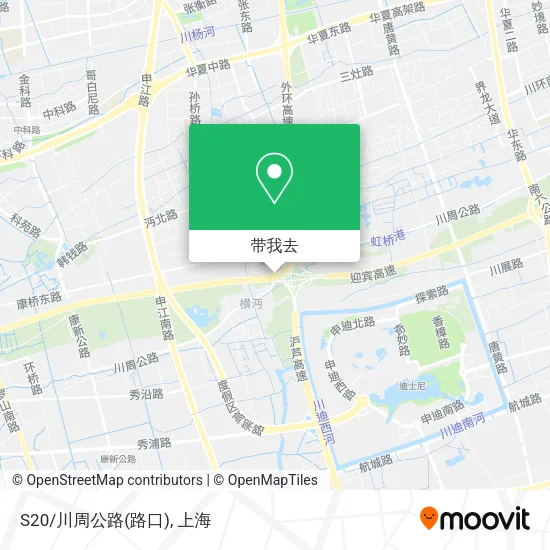 S20/川周公路(路口)地图