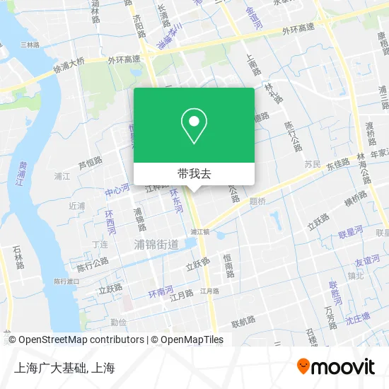 上海广大基础地图