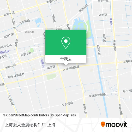 上海振人金属结构件厂地图