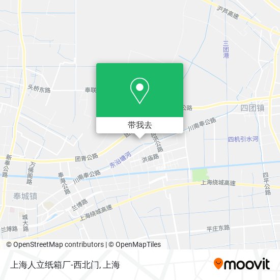 上海人立纸箱厂-西北门地图