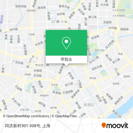 同济新村301-308号地图