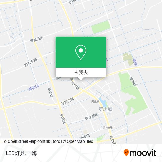 LED灯具地图