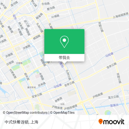 中式快餐连锁地图