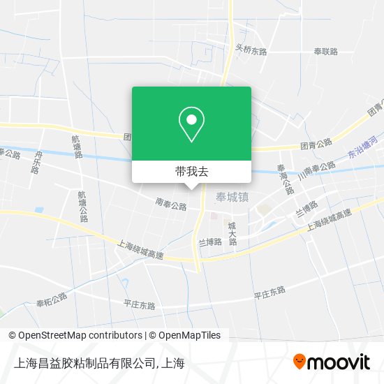 上海昌益胶粘制品有限公司地图