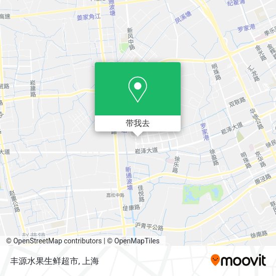 丰源水果生鲜超市地图