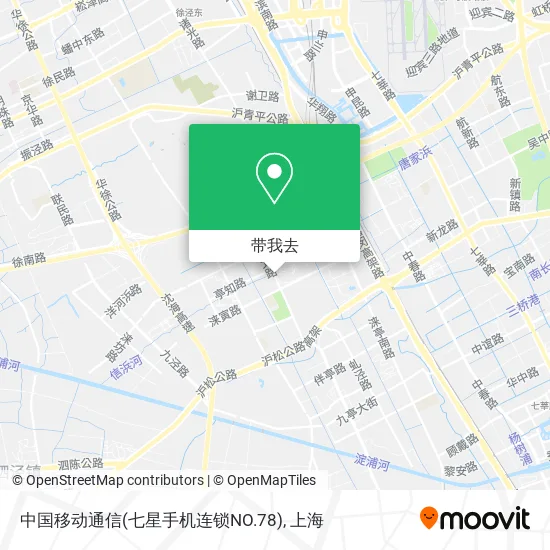 中国移动通信(七星手机连锁NO.78)地图